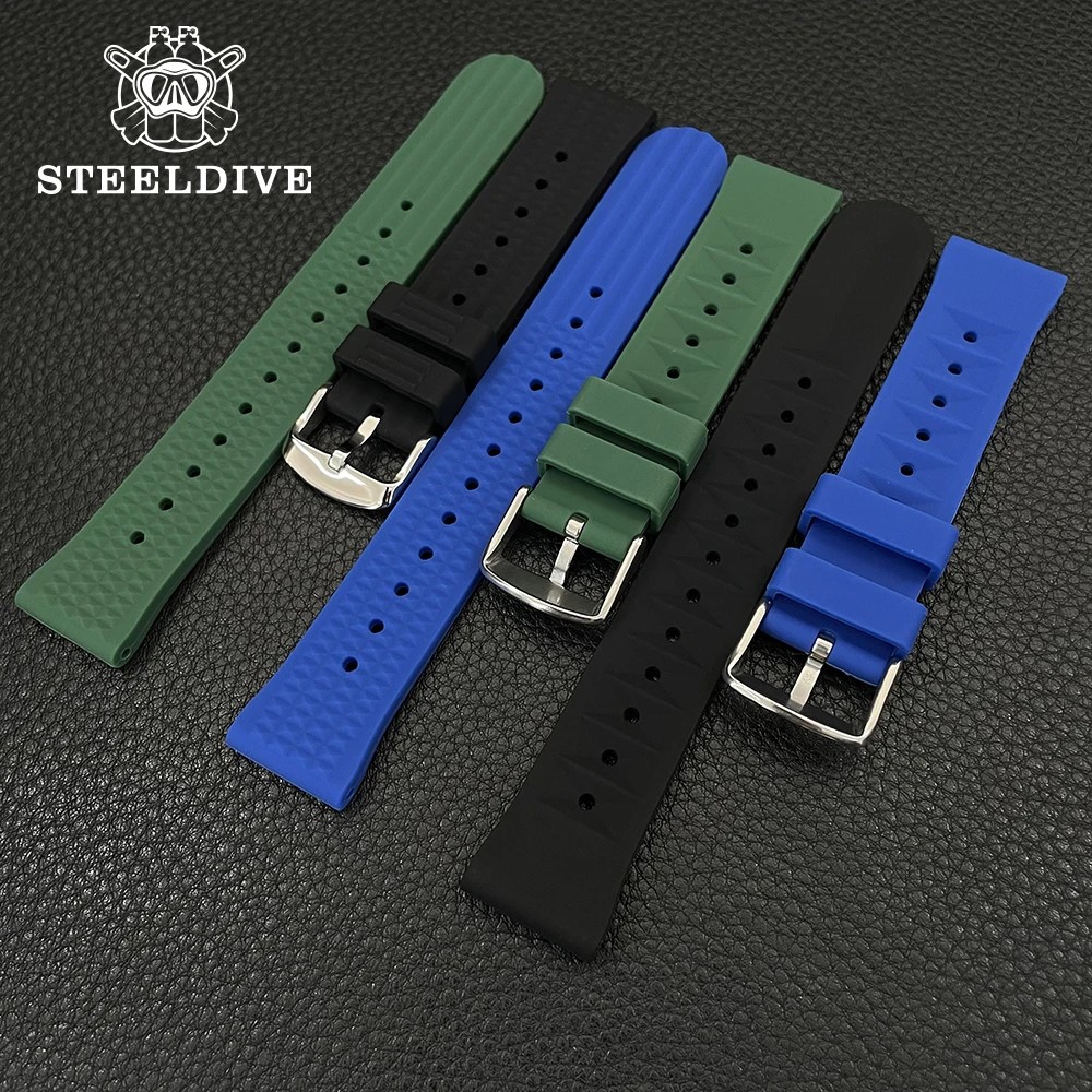 Seiko Watch Prospex - Автоматический механический ремешок STEELDIVE 20 мм,