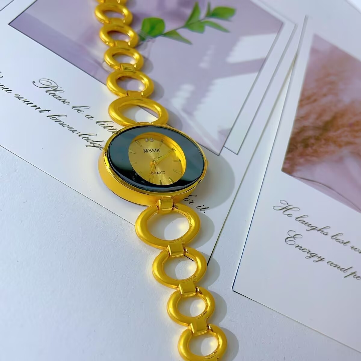 Jewelry For Watches - Новые американские 24-каратные позолоченные часы для