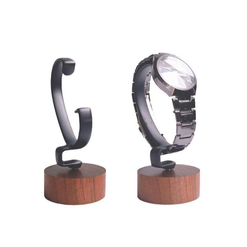 Деревянная С-образная подставк – обзор и цена Jewelry And Watches Inc